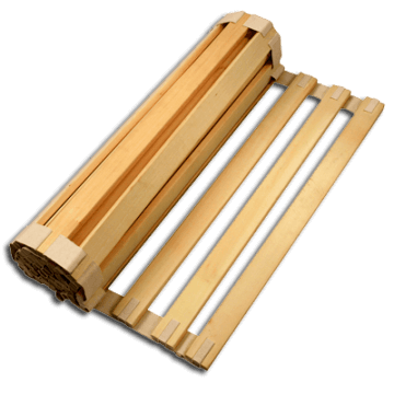 Rollrost mit Starren Latten heller
